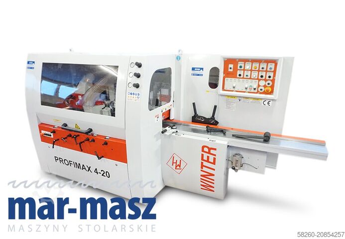 Vier-Seiten-Hobelmaschine WINTER Profimax Profimax 4-20