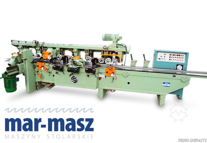 Four-sided planer with 7 heads WEINIG 