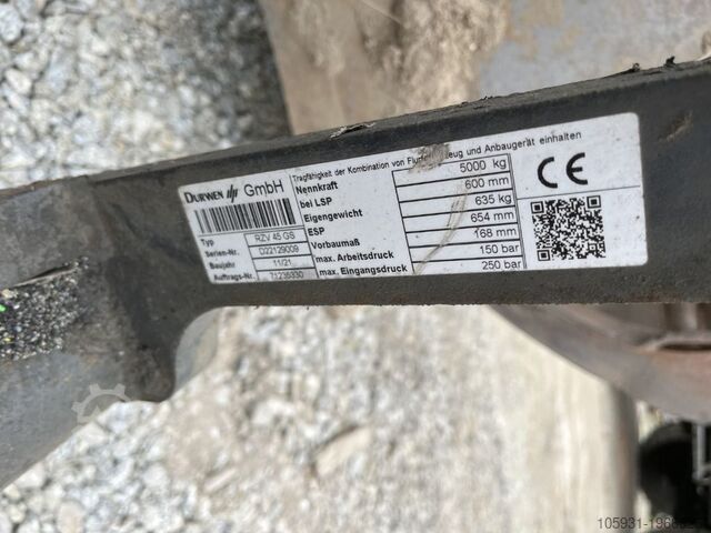 Fork positioners Durwen RZV45GS