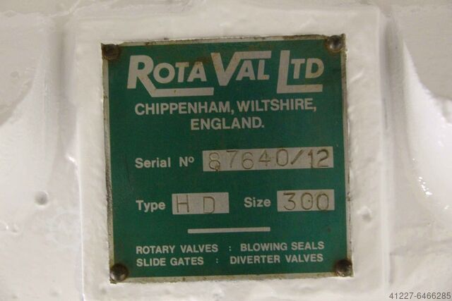 Zellenradschleuse 0,37 kW 33 U/min Rota Val HD 300  8 flügelig