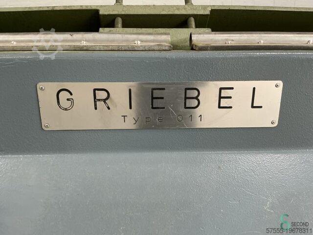 Folding machines GRIEBEL x1,5mm GRIEBEL 011 - 6050x1,5mm Type 011