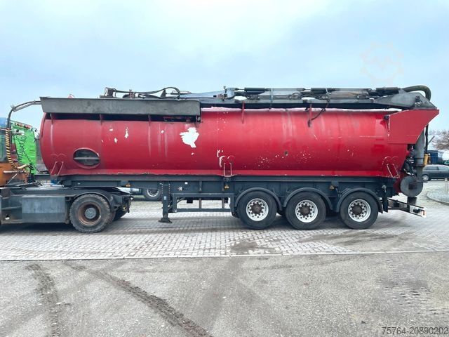 Tankauflieger 34m AP Gülle Tankauflieger/Arm/10m³ Kreiselpumpe