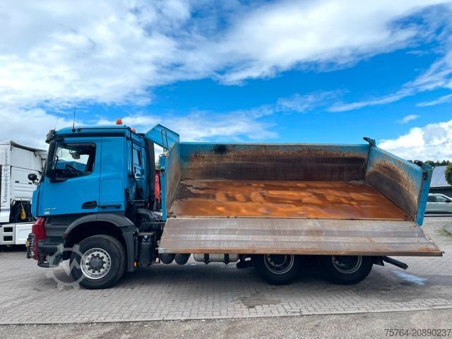 Dreiseitenkipper LKW MERCEDES-BENZ 2643 /6x6H ALLRAD/Meiller/Bordmatik/Schneeplatte
