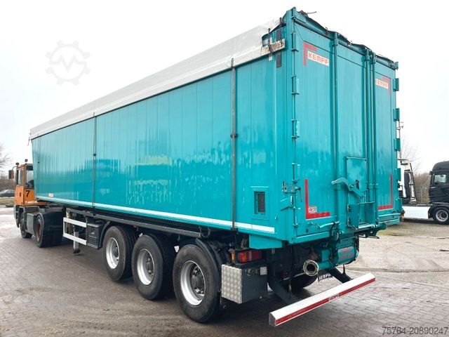 Kipper Auflieger KEMPF 59m³ Kombikipper/Schleuse + Schnecke/Silo/1.Hand