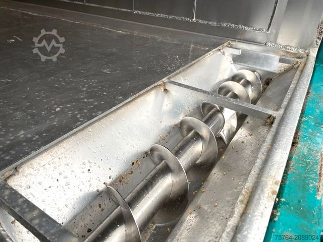 Kipper Auflieger KEMPF 59m³ Kombikipper/Schleuse + Schnecke/Silo/1.Hand