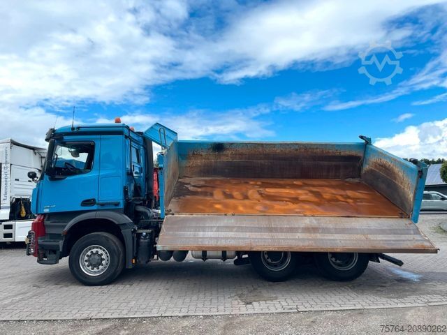 Kipper LKW MERCEDES-BENZ 2643 /6x6H ALLRAD/Meiller/Bordmatik/Schneeplatte