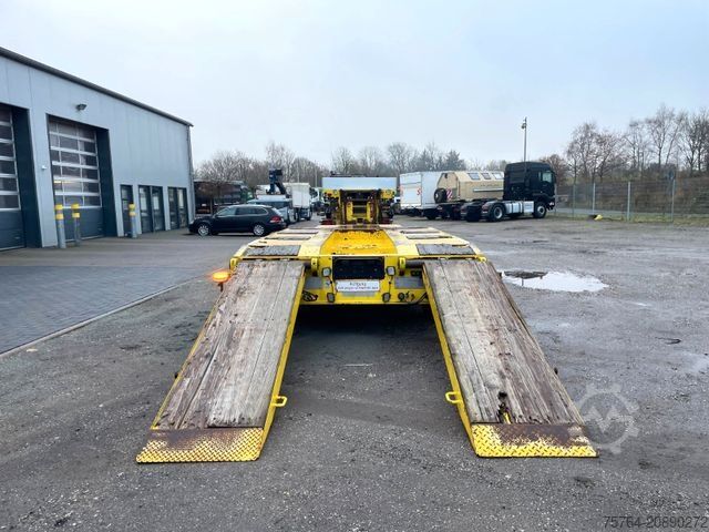 Tieflader-Sattelauflieger GOLDHOFER STZ-VLS4-37/80 Tiefbett + SX 1-25/80 Dolly