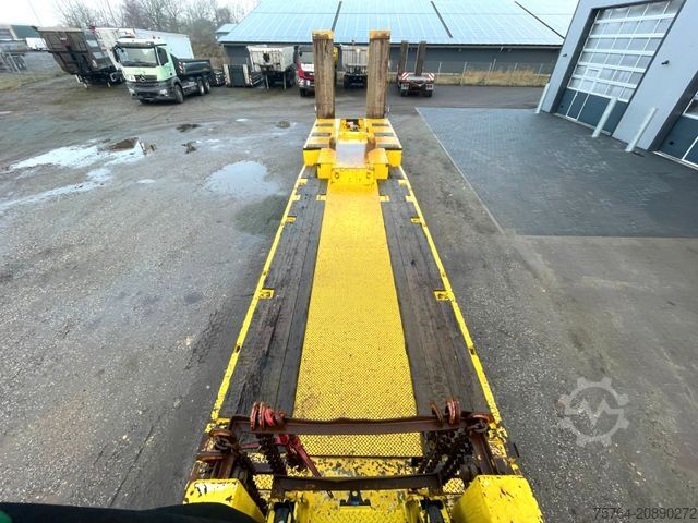 Tieflader-Sattelauflieger GOLDHOFER STZ-VLS4-37/80 Tiefbett + SX 1-25/80 Dolly