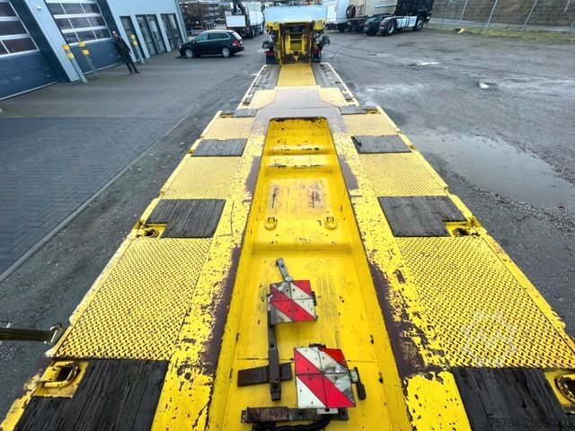 Tieflader-Sattelauflieger GOLDHOFER STZ-VLS4-37/80 Tiefbett + SX 1-25/80 Dolly