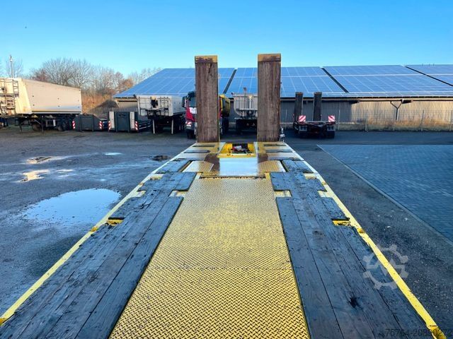 Tieflader-Sattelauflieger GOLDHOFER STZ-VLS4-37/80 Tiefbett + SX 1-25/80 Dolly