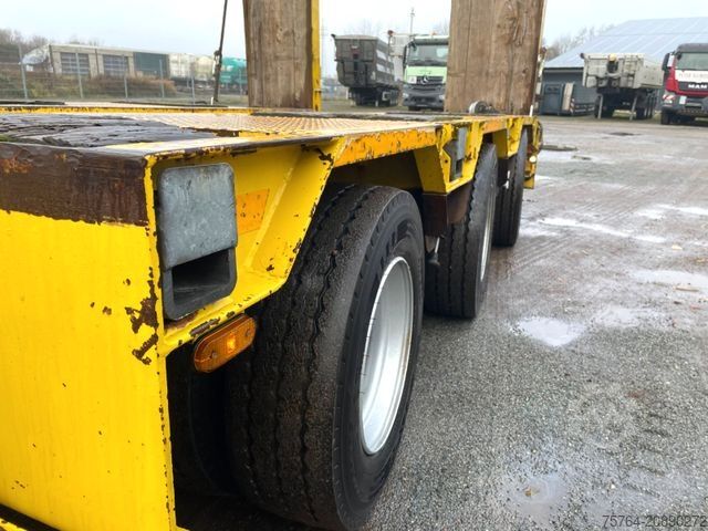 Tieflader-Sattelauflieger GOLDHOFER STZ-VLS4-37/80 Tiefbett + SX 1-25/80 Dolly