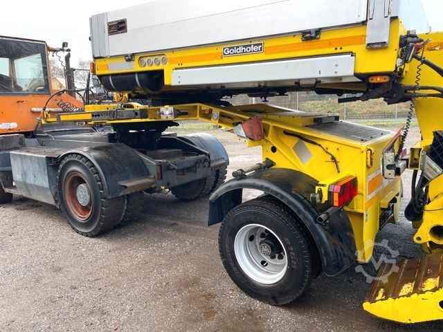 Tieflader-Sattelauflieger GOLDHOFER STZ-VLS4-37/80 Tiefbett + SX 1-25/80 Dolly