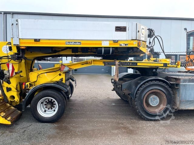 Tieflader-Sattelauflieger GOLDHOFER STZ-VLS4-37/80 Tiefbett + SX 1-25/80 Dolly