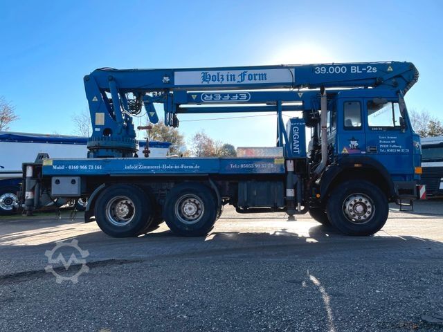 Autokran IVECO 260-36 Magirus / Effer 39000 / Funkn/ 6x4