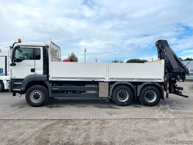 Autokran MAN TGS 26.440/Pritsche/Hiab 211 EP-3/FUNK/6x6 Hydro