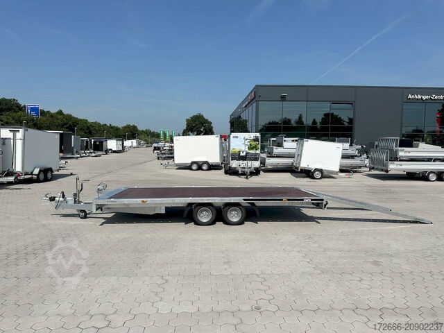 Autotrailer Martz GT PLATEAU 450/2 S 2,7T 449X211CM 2700KG HOCHLADER | RAMPEN