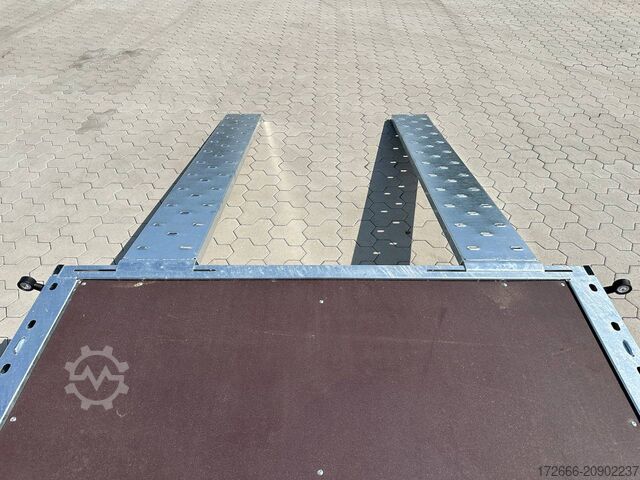 Autotrailer Martz GT PLATEAU 450/2 S 2,7T 449X211CM 2700KG HOCHLADER | RAMPEN