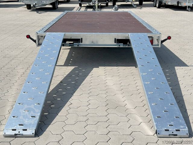 Autotrailer Martz GT PLATEAU 450/2 S 2,7T 449X211CM 2700KG HOCHLADER | RAMPEN