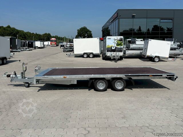 Autotrailer Martz GT PLATEAU 450/2 S 2,7T 449X211CM 2700KG HOCHLADER | RAMPEN