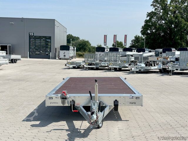Autotrailer Martz GT PLATEAU 450/2 S 2,7T 449X211CM 2700KG HOCHLADER | RAMPEN