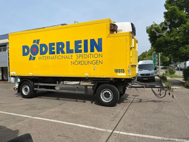 Kühl-/Tiefkühltransport Schmitz Cargobull 4x WKO Lafette mit Tiefkühlkoffer-Wechselbrücke