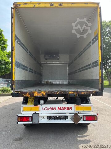 Kühl-/Tiefkühltransport Schmitz Cargobull 4x WKO Lafette mit Tiefkühlkoffer-Wechselbrücke