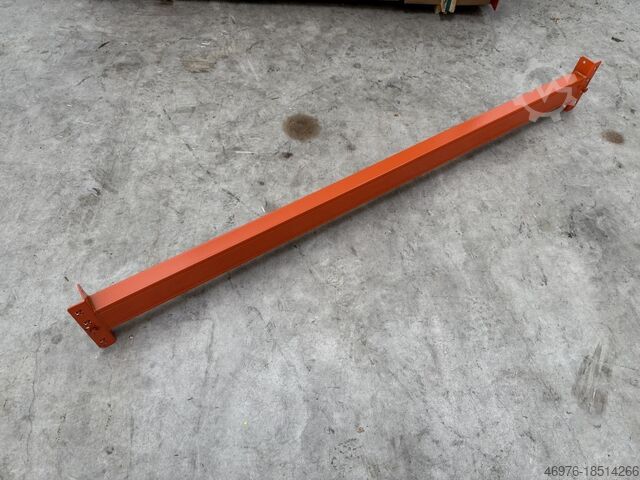 High-bay warehouse pallet racking system shelf Mecalux / Regallänge: 9,85 lfm. Regalständer: 2.000 x 1.100mm