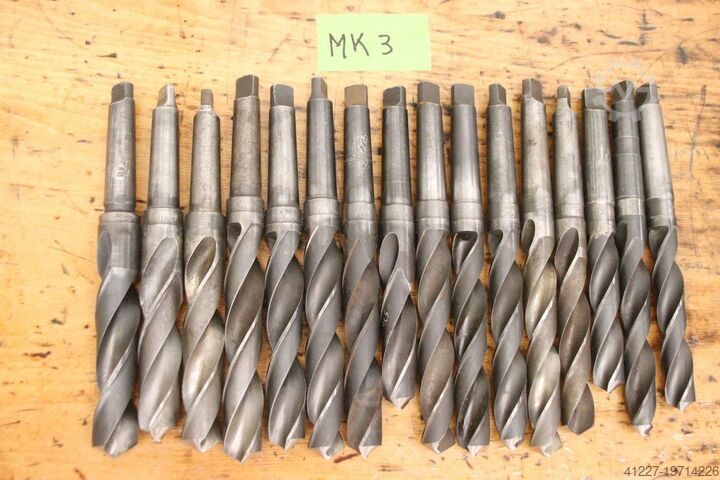 Spiralbohrer 37 Stück Holex,WMW,Gühring Zweischneidig Ø 14,5 - 31,5 mm