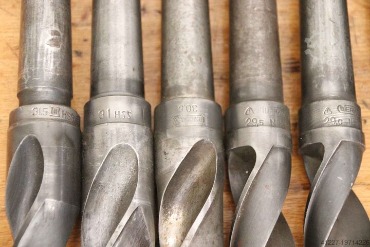 Spiralbohrer 37 Stück Holex,WMW,Gühring Zweischneidig Ø 14,5 - 31,5 mm