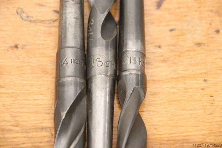 Spiralbohrer 37 Stück Holex,WMW,Gühring Zweischneidig Ø 14,5 - 31,5 mm