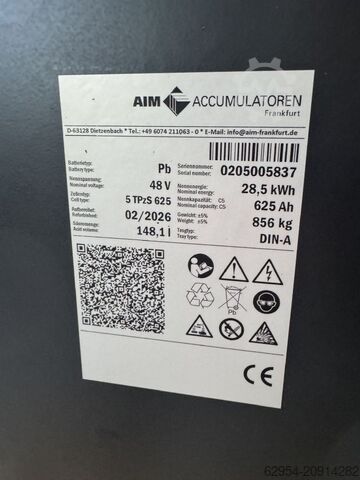 Drive battery *Sonstige 48V Batterie 625 AH Bj.2022