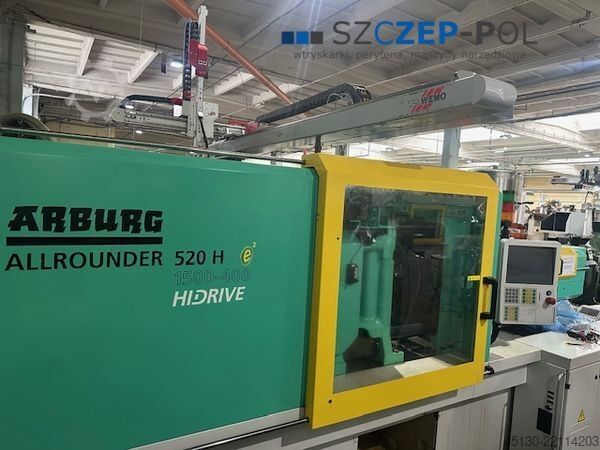 Injection molding machine Arburg 520H 1500-400 e²