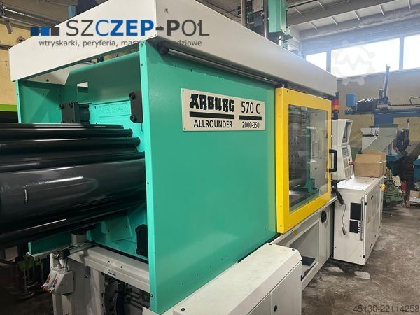 Injection molding machine Arburg 570C 2000-350/150