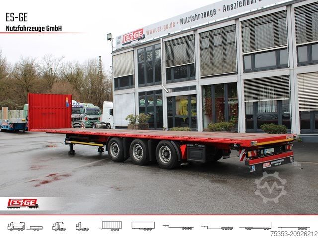 Auflieger mit Arbeitsbühne KÖGEL 3-Achs-Mega Chassis