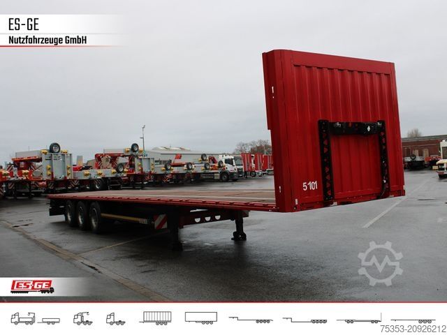 Auflieger mit Arbeitsbühne KÖGEL 3-Achs-Mega Chassis