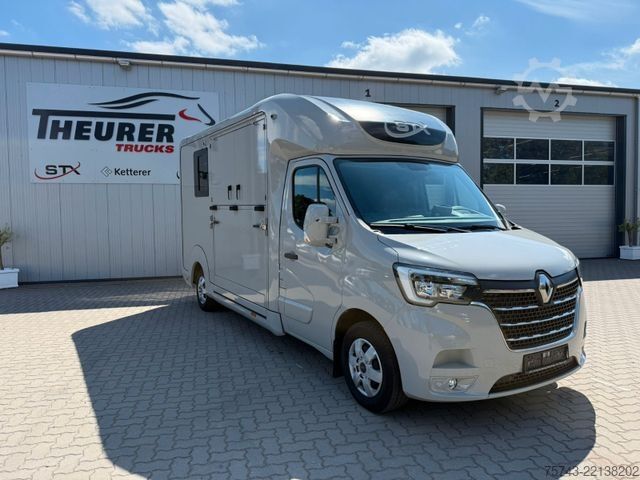 Livestock transporter RENAULT Master STX 3 Sitzer  Haras / Hengste