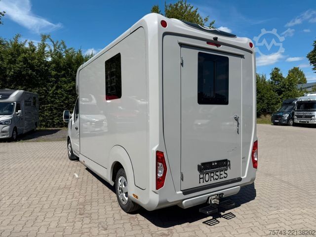 Livestock transporter RENAULT Master STX 3 Sitzer  Haras / Hengste