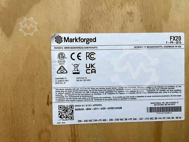 3D Printer Markforged FX 20