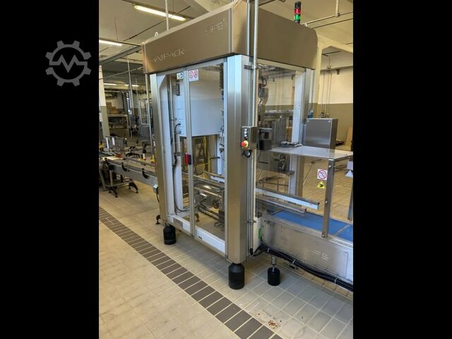 Used Complete Bottling line for vine - glass - 10.000 BPH Cames MASTER TRONIC 40/48/8-8