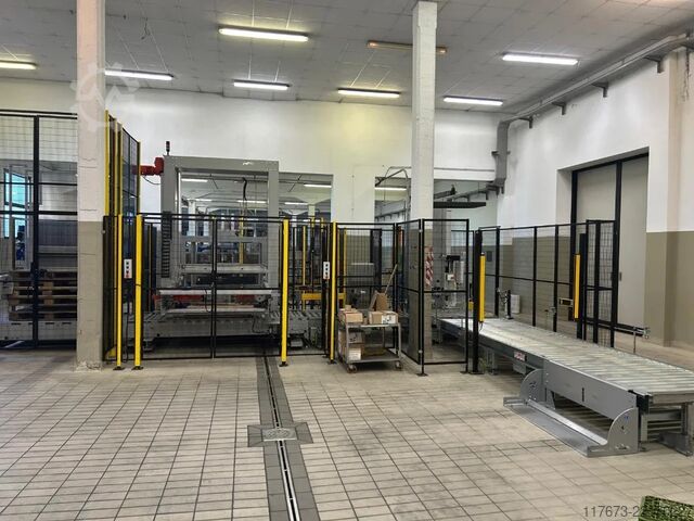 Used Complete Bottling line for vine - glass - 10.000 BPH Cames MASTER TRONIC 40/48/8-8