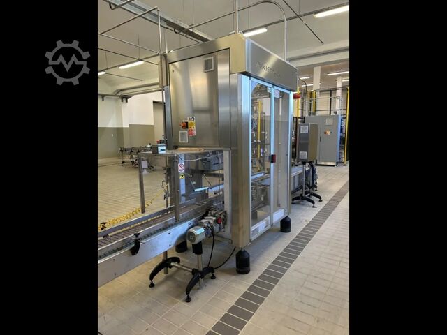 Used Complete Bottling line for vine - glass - 10.000 BPH Cames MASTER TRONIC 40/48/8-8