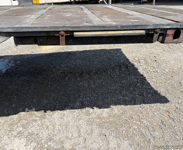 Swap body open Wecon 7,82m Plattform VERZINKT Niedrig