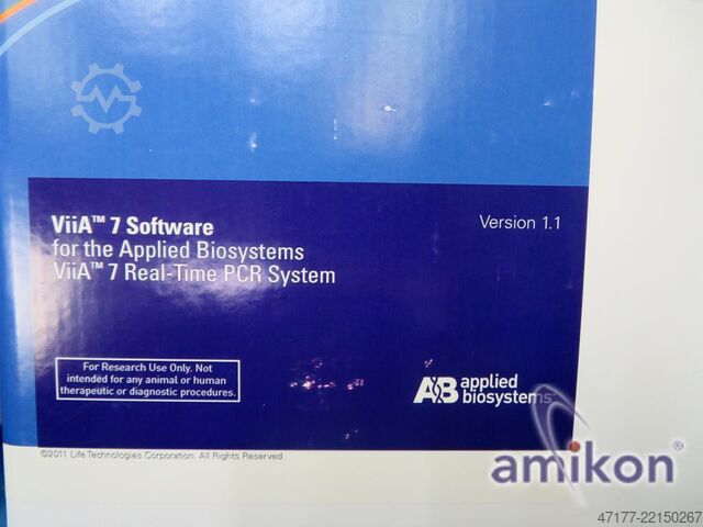 Real-time PCR machine Applied Biosystems ViiA7