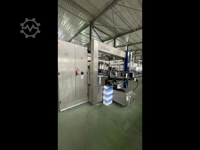 Used Kronse CSD filling line for Glass 36000 BPH Krones 