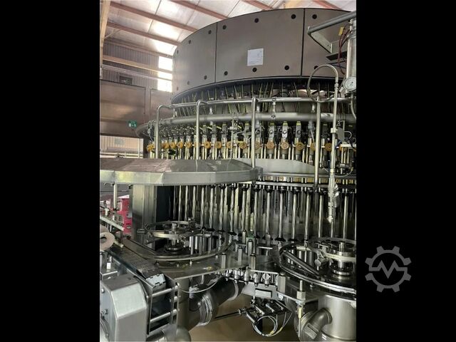 Used KRONES filling glass line for beer 34000 BPH Krones 