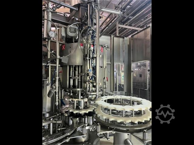 Used KRONES filling glass line for beer 34000 BPH Krones 