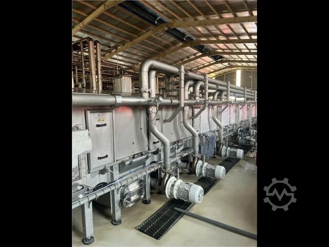 Used KRONES filling glass line for beer 34000 BPH Krones 