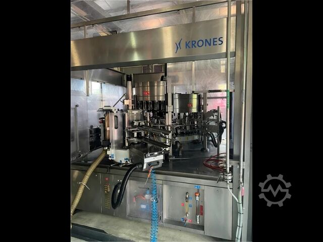 Used KRONES filling glass line for beer 34000 BPH Krones 