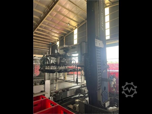 Used KRONES filling glass line for beer 34000 BPH Krones 