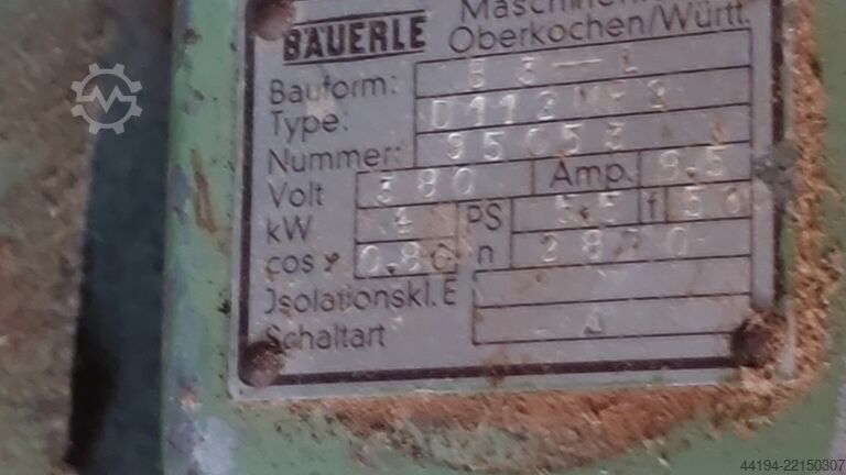 Four-sided planer Bäuerle 